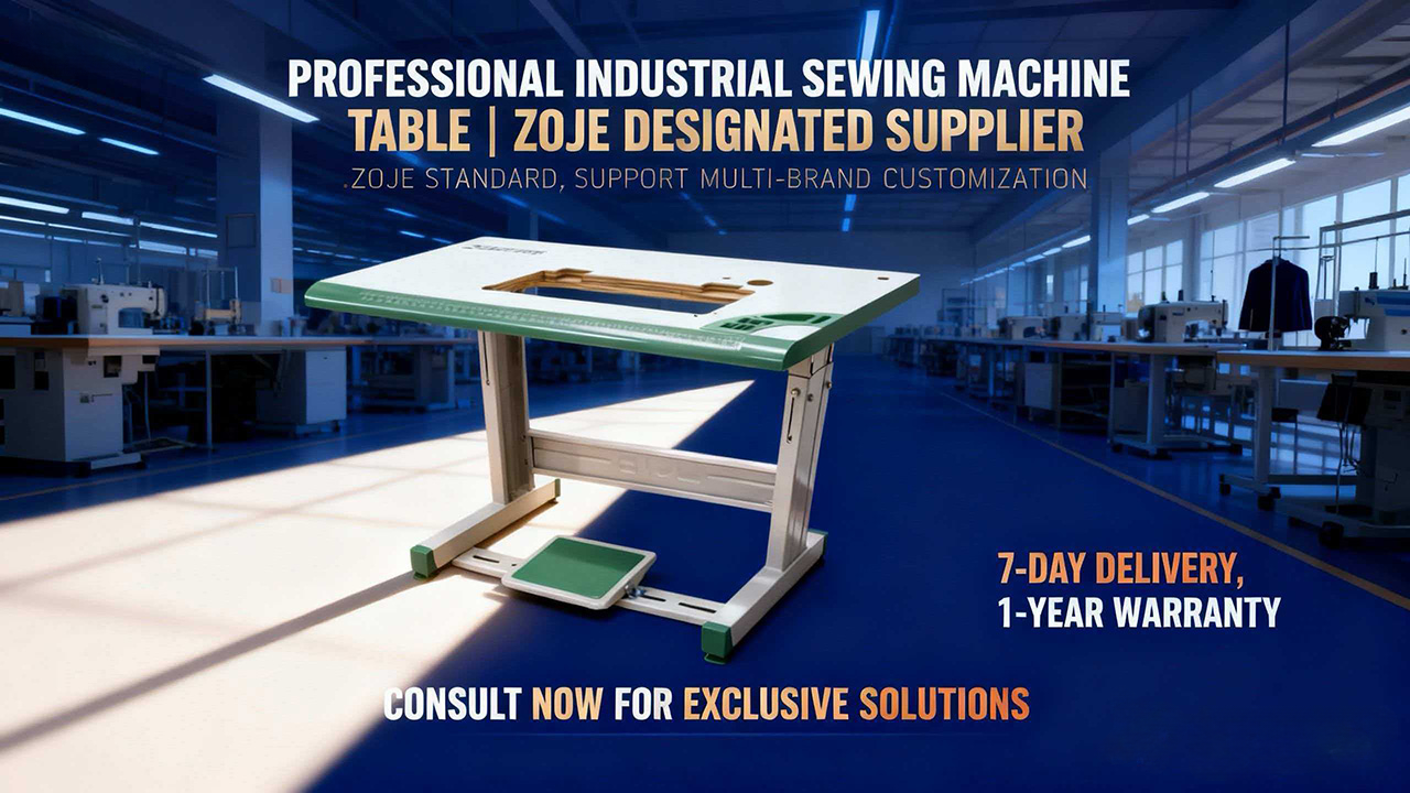 Industrial Sewing Machine Table Board Manufacturer | ZOJE Approved Supplier 